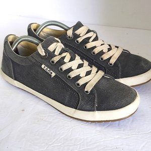 TAOS | Women's Star Canvas Sneakers Charcoal Size 7
